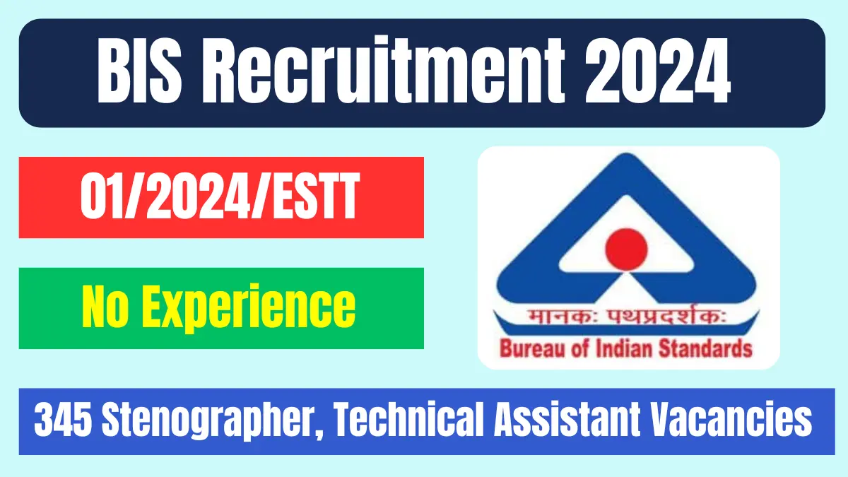 BIS Recruitment 2024