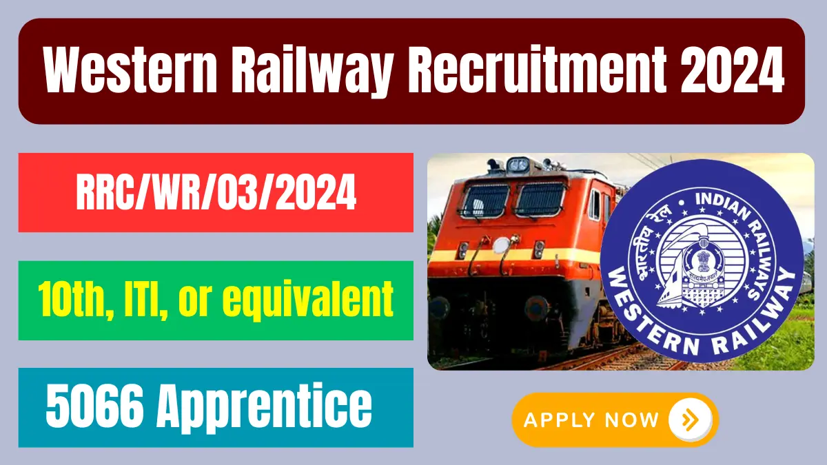 Western Railway Recruitment 2024